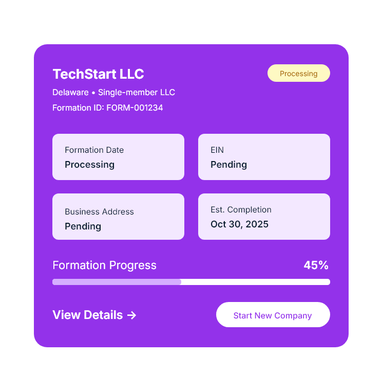 US business setup